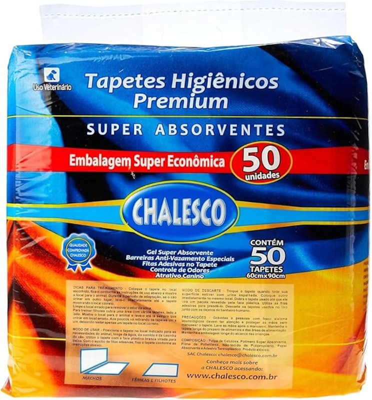 Tapete Higiênico 50 Unidades Chalesco 3