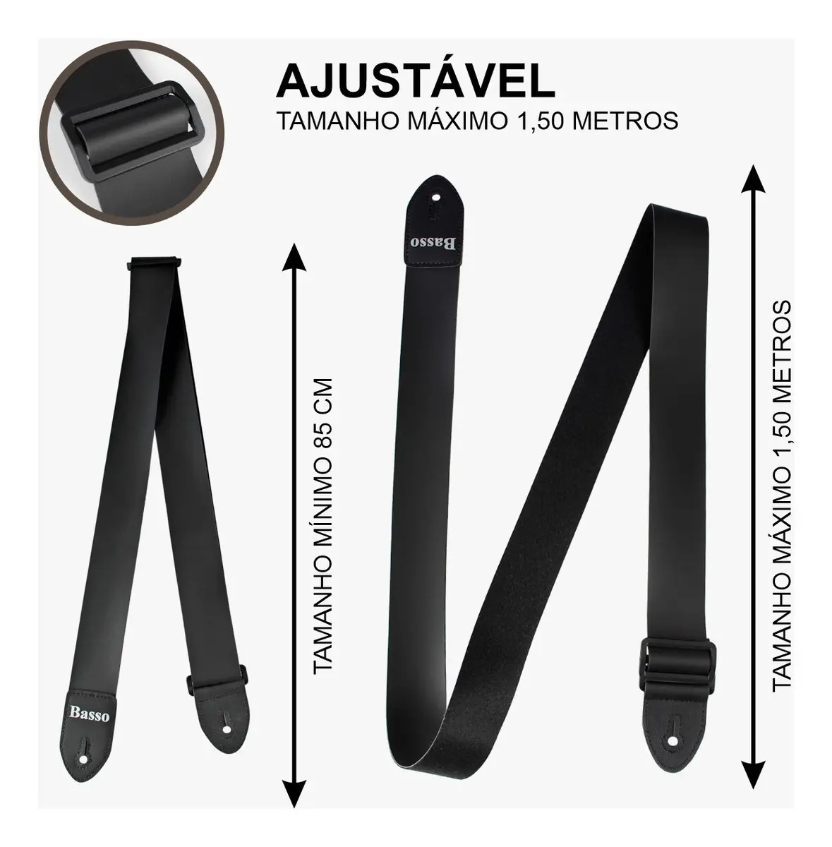 Correia para Violão e Guitarra NY Nylon 3