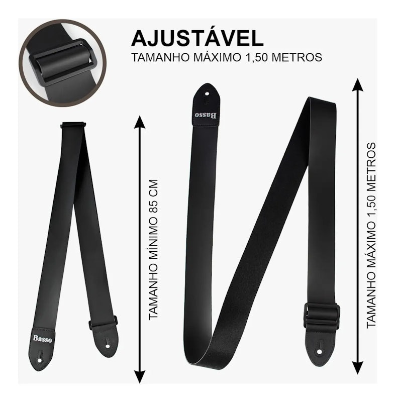 Correia para Violão e Guitarra NY Nylon 3