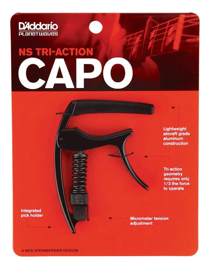 Capotraste D'Addario Tri-Action  5