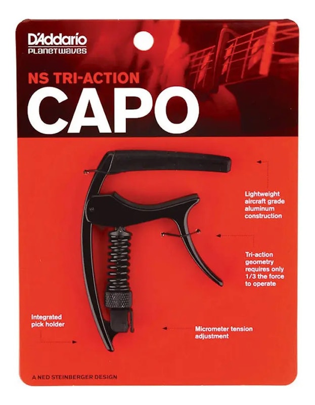 Capotraste D'Addario Tri-Action 5