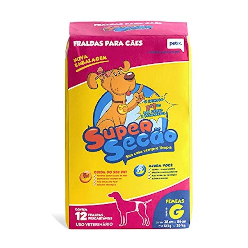 Fralda para Cães Super Secão Fêmeas 1
