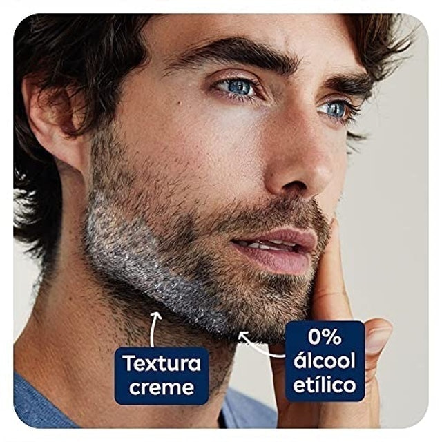 Creme de Barbear 2 em 1 Nivea Men Sensitive 4