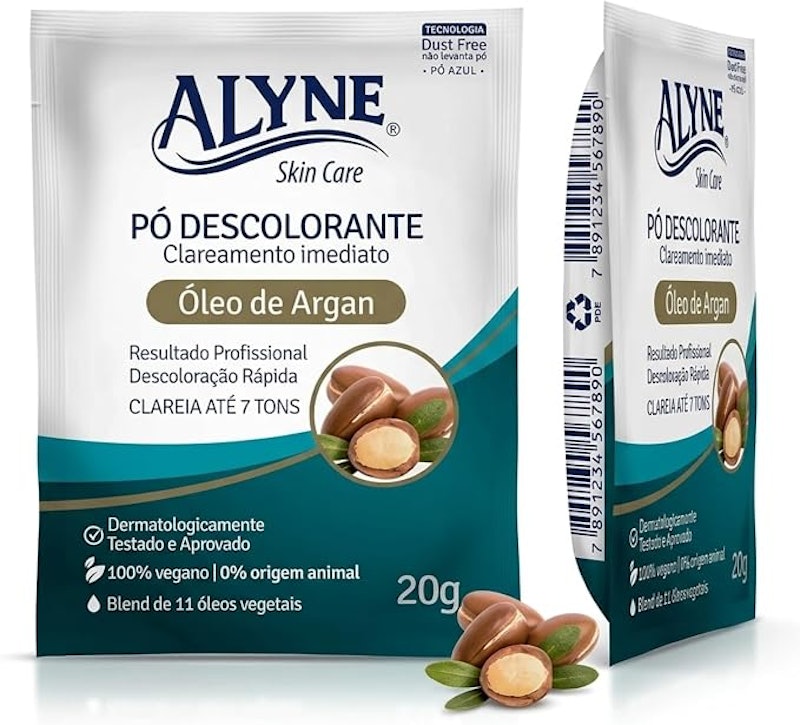 Pó Descolorante Alyne Óleo de Argan 2