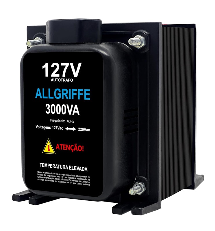 Transformador 5000 VA Bivolt Allgriffe 2