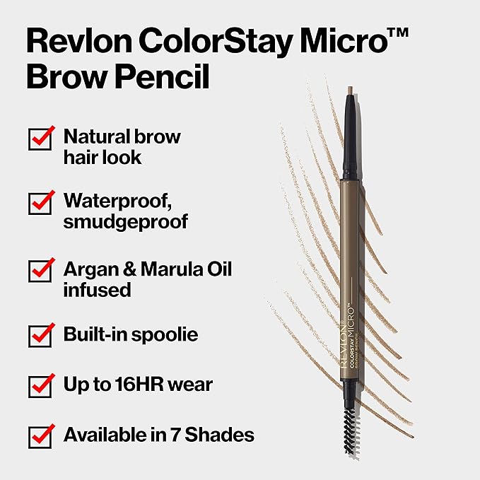 Lápis de Sobrancelha Revlon 3