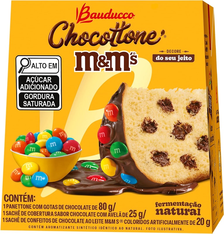 Bauducco Mini Chocottone M&M's 80 g 1