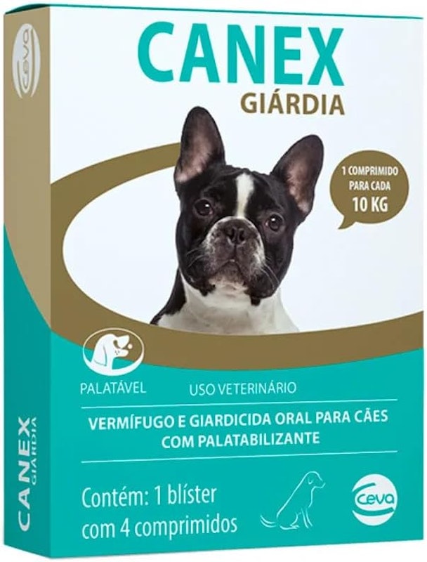 Vermífugo Canex Giárdia 1