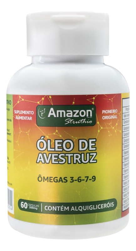 Óleo de Avestruz em Cápsulas 1