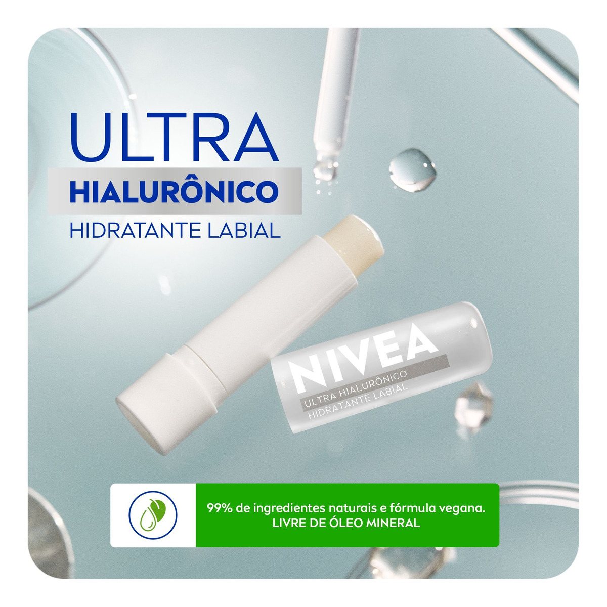 Nivea Hidratante Labial Ultra Hialurônico 5