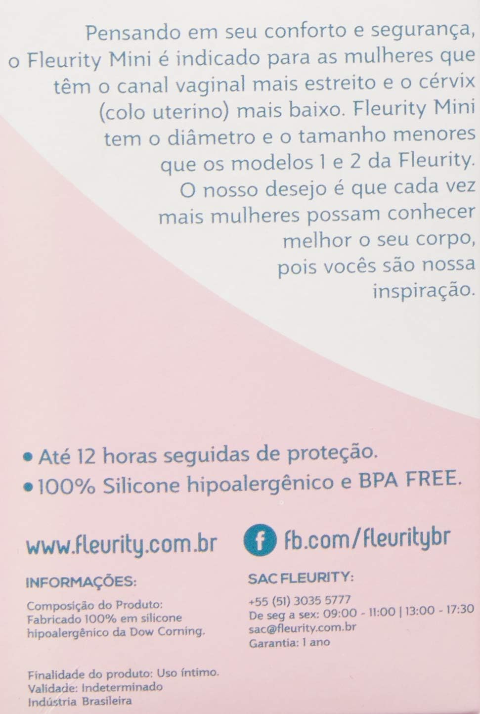 Mini Coletor Menstrual Fleurity 4