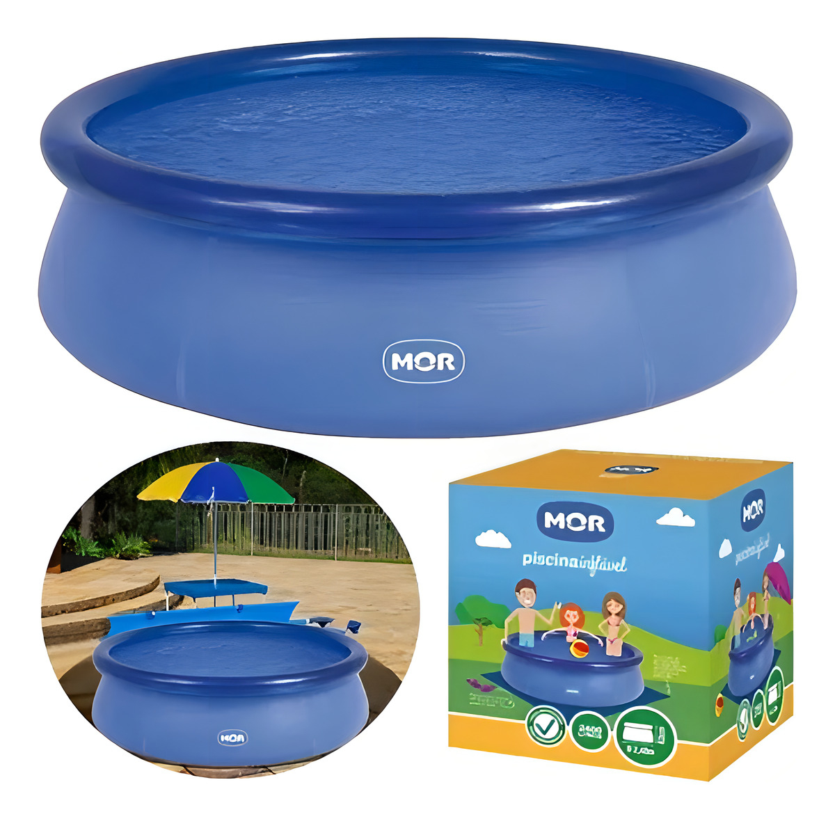 Piscina Inflável 2.400 L 4