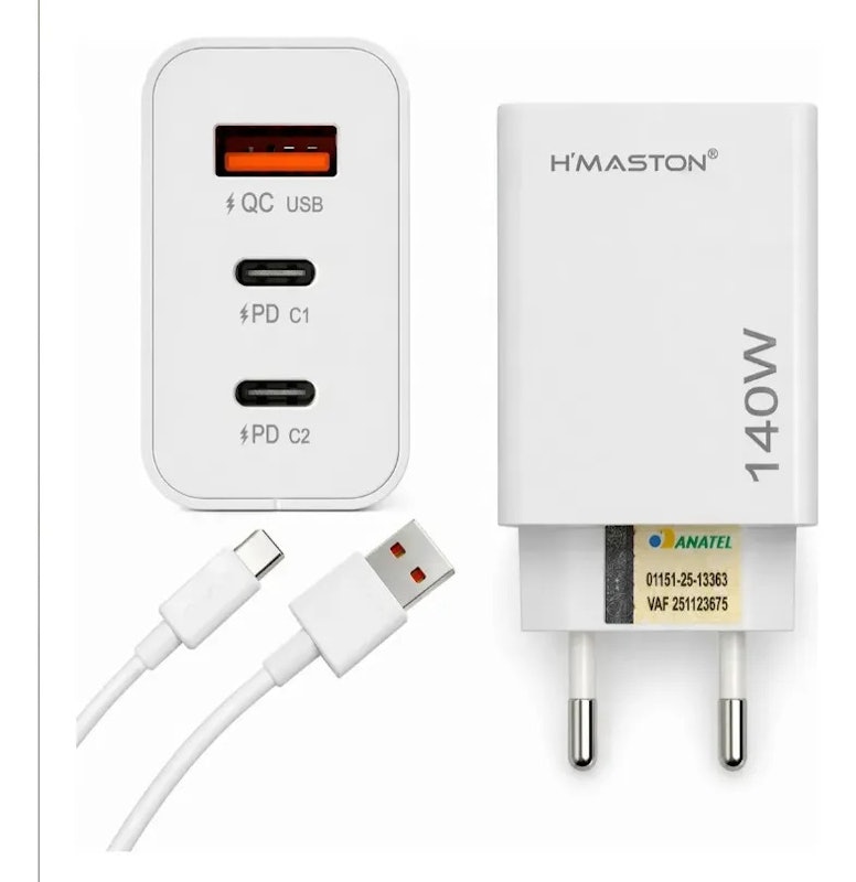 Carregador Turbo 140 W USB-C 1