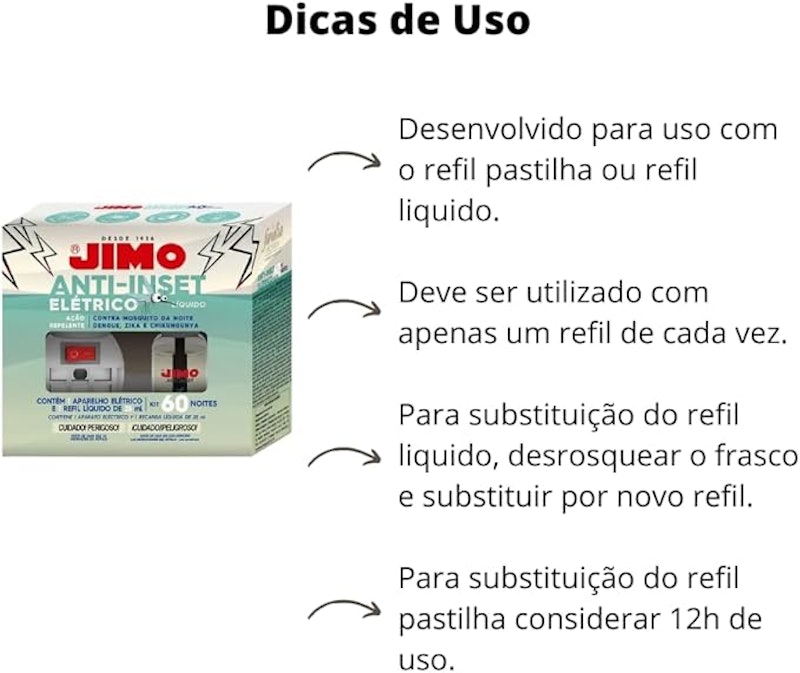 Jimo Anti-Inset Elétrico 3