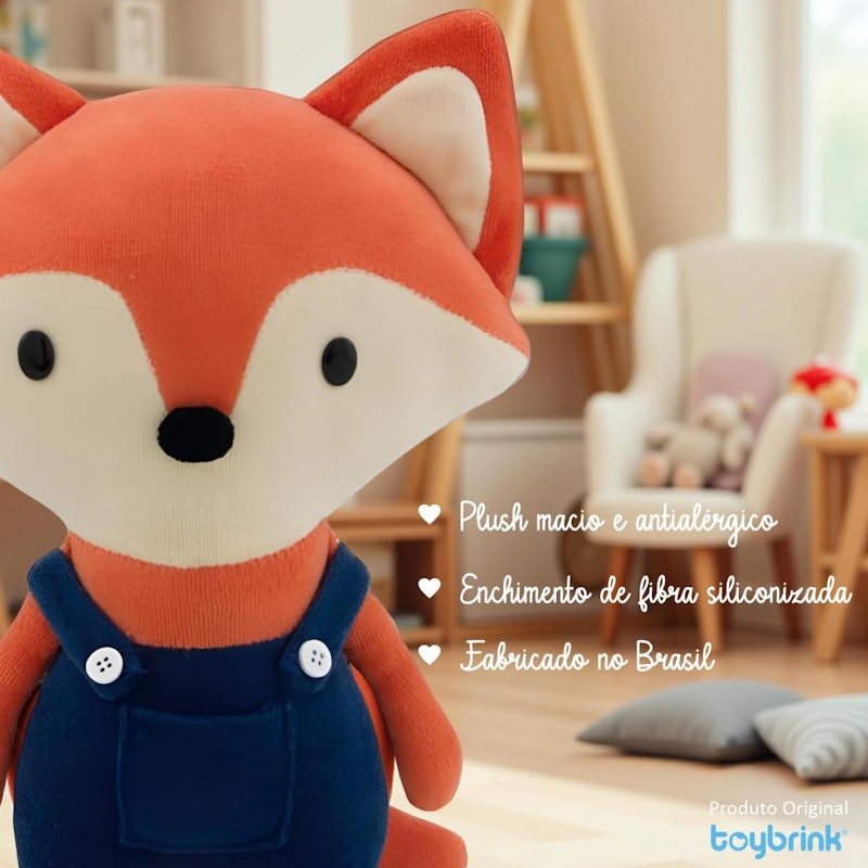 Raposa de Pelúcia Plush 3