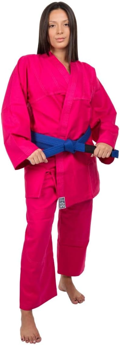 Kimono de Jiu-Jitsu Feminino Rosa 1