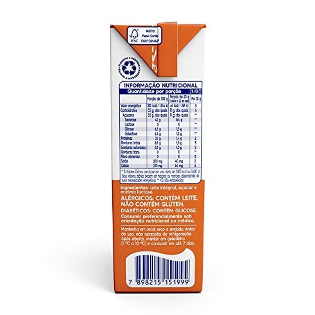Leite Condensado Piracanjuba Zero Lactose 395g 2