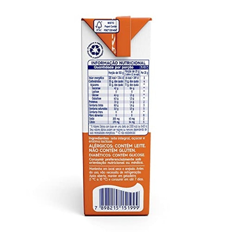 Leite Condensado Piracanjuba Zero Lactose 395g 2
