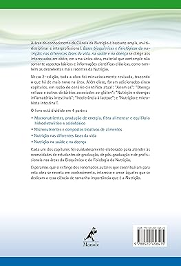 Bases Bioquímicas e Fisiológicas da Nutrição: Nas Diferentes Fases da Vida, na Saúde e na Doença 2ª Edição 2