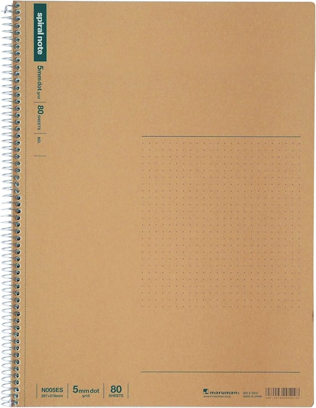 Caderno Espiral Básico Pontilhado A4 1