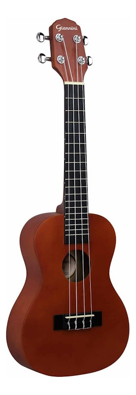 Ukulele Eletroacústico Concert Giannini Start UKS-23 EL Natural Satin 1