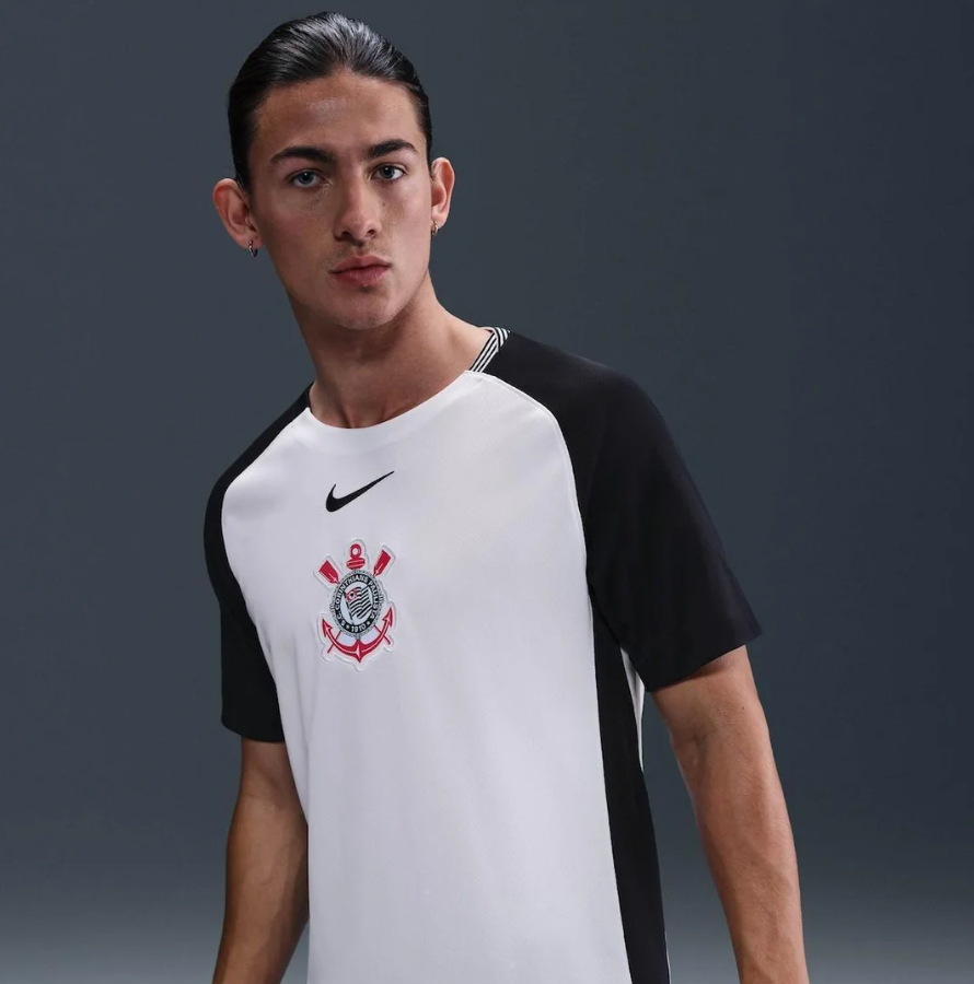 Camisa Corinthians I 2025/26 Torcedor Pro Masculina 3