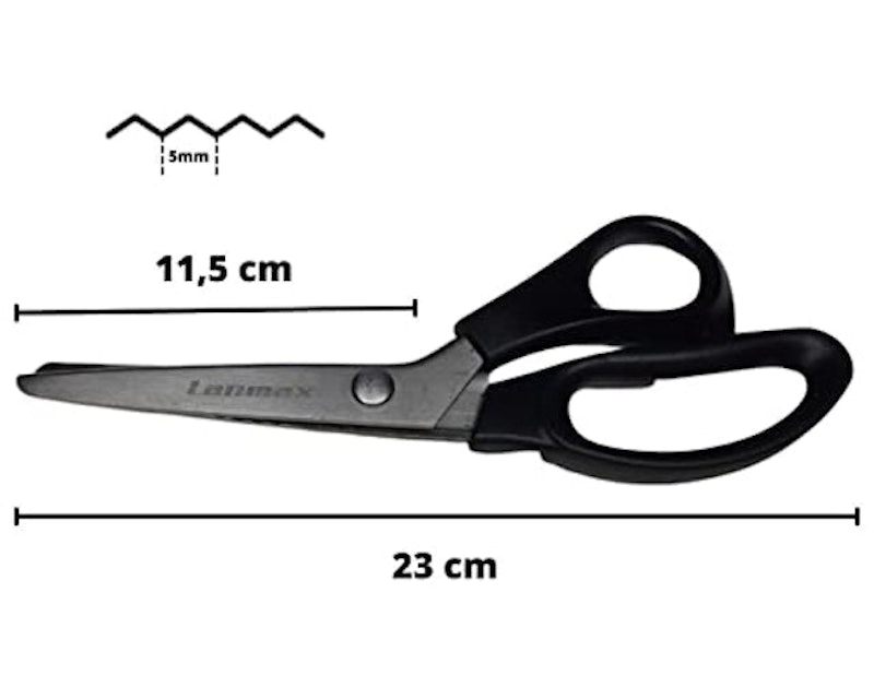 Tesoura de Picotar 23cm Lanmax 2