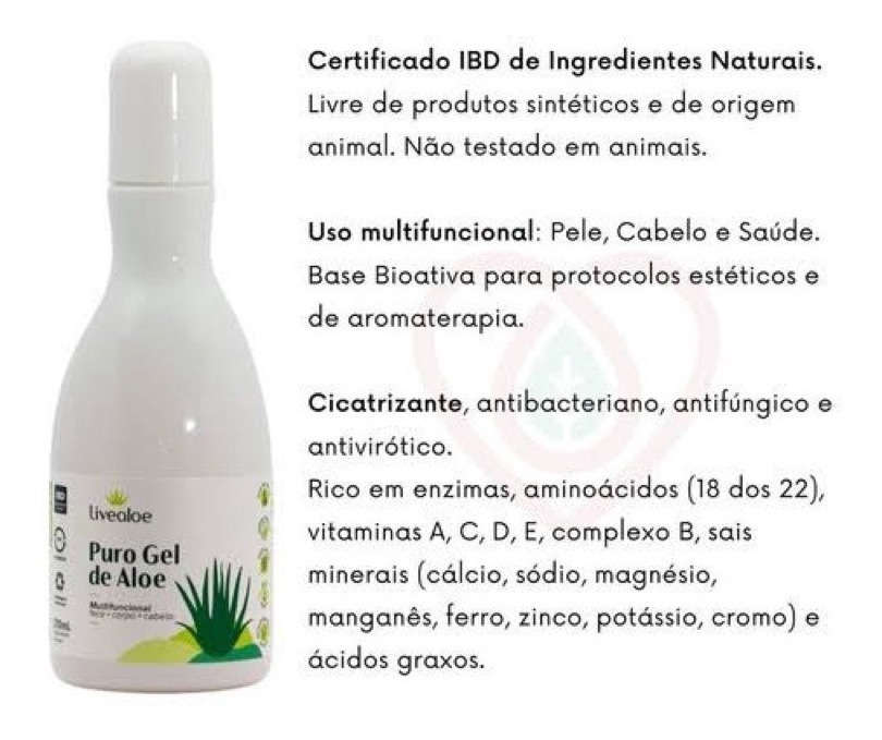 Puro Gel de Aloe 210 ml 3