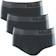 MASH Cueca Slip Microfibra sem Costura Cinza Chumbo 1