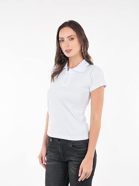 Polo Feminina Piquet 4