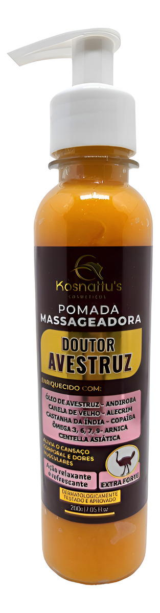 Pomada Massageadora Doutor Avestruz 1