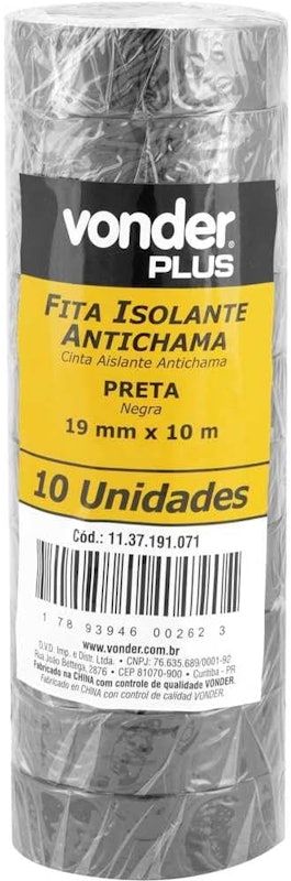 Fita Isolante Vonder Plus 4