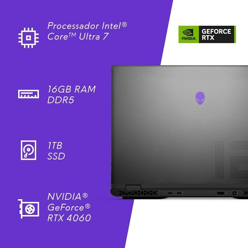 Notebook Gamer Dell Alienware M16 R2 2