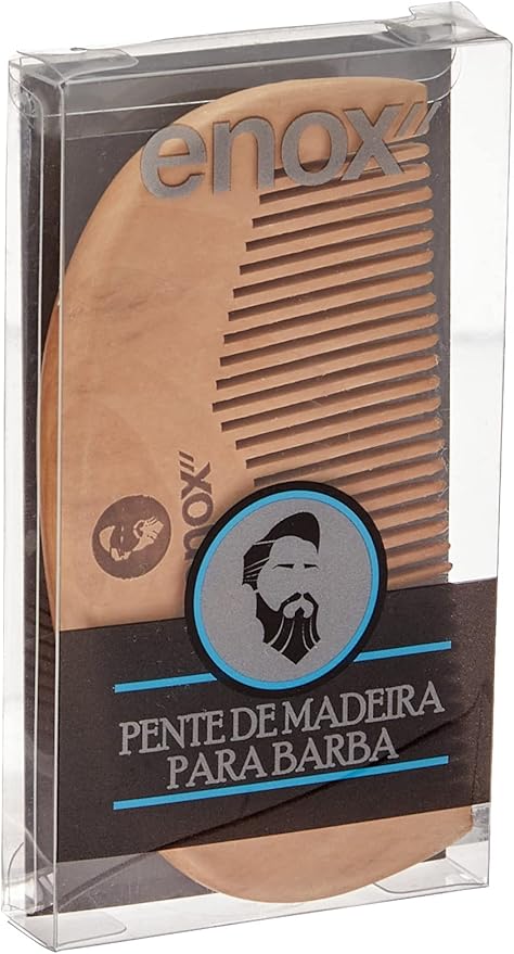 Pente de Madeira para Barba Enox 4