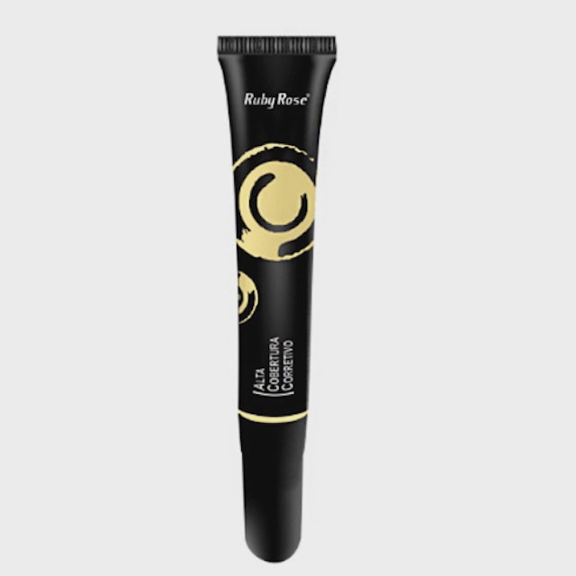 Corretivo Amarelo Ruby Rose Com Aplicador 1