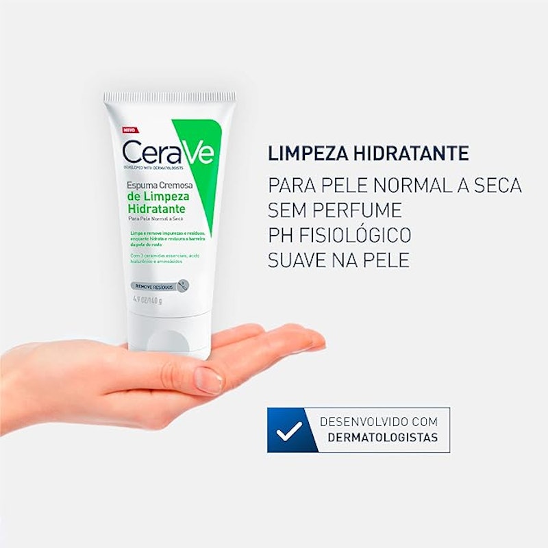 Espuma Cremosa de Limpeza Hidratante 4