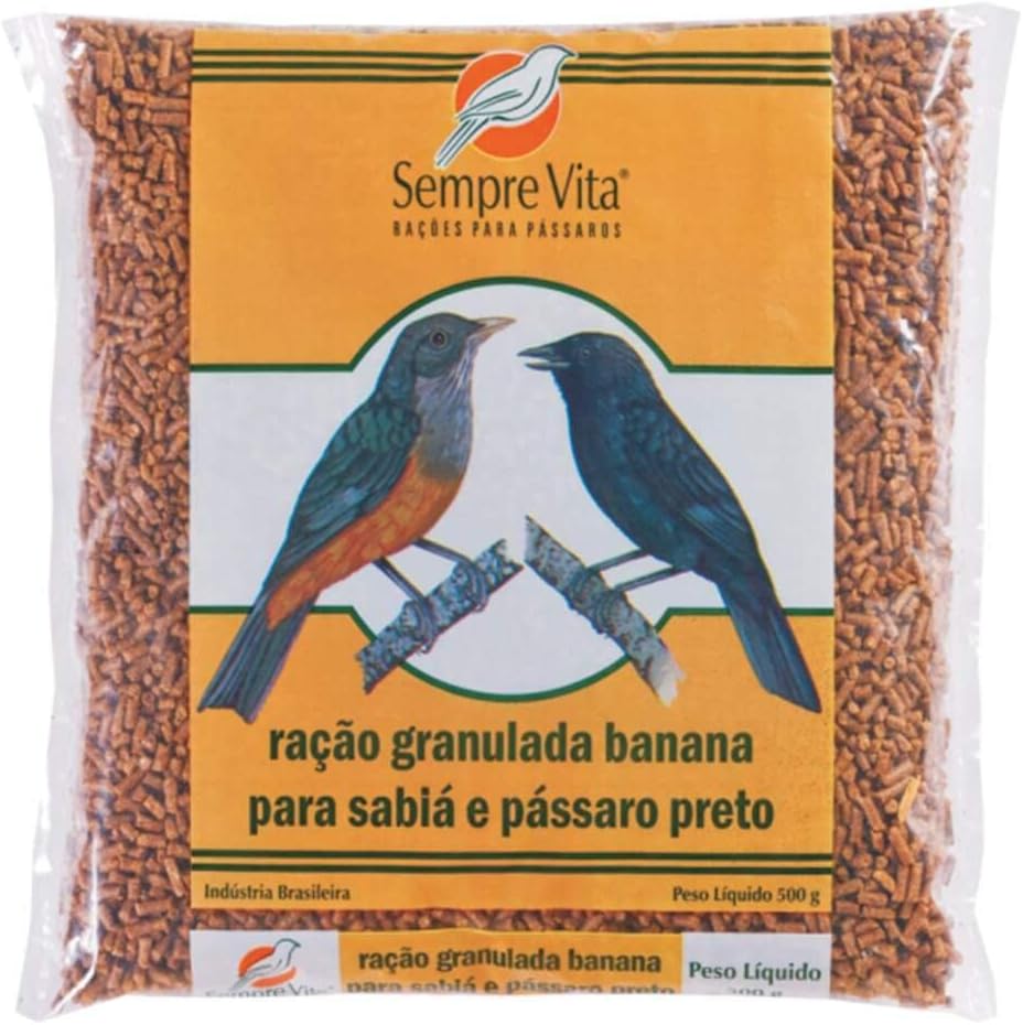  Ração Granulada para Sabiá e Pássaro 1