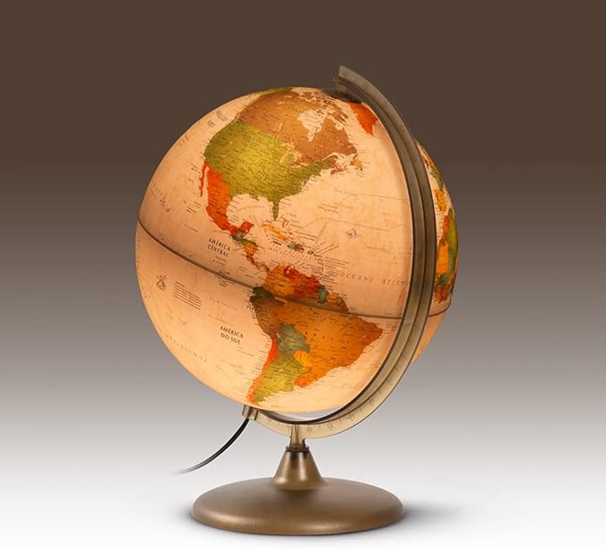 Globo Terrestre Discovery Creation 30 cm Iluminado 3