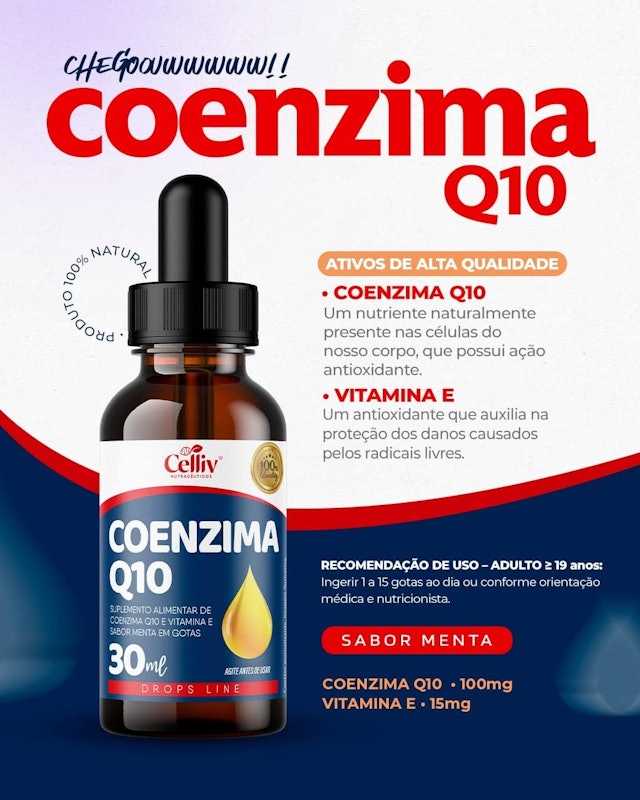 Coenzima Q10 Celliv 3