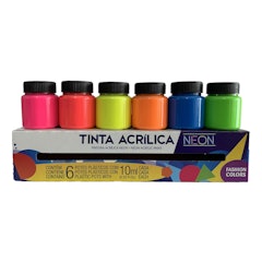Tinta Acrílica Neon