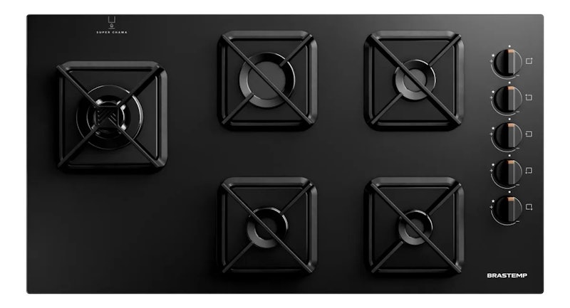 Cooktop 5 Bocas a Gás 1