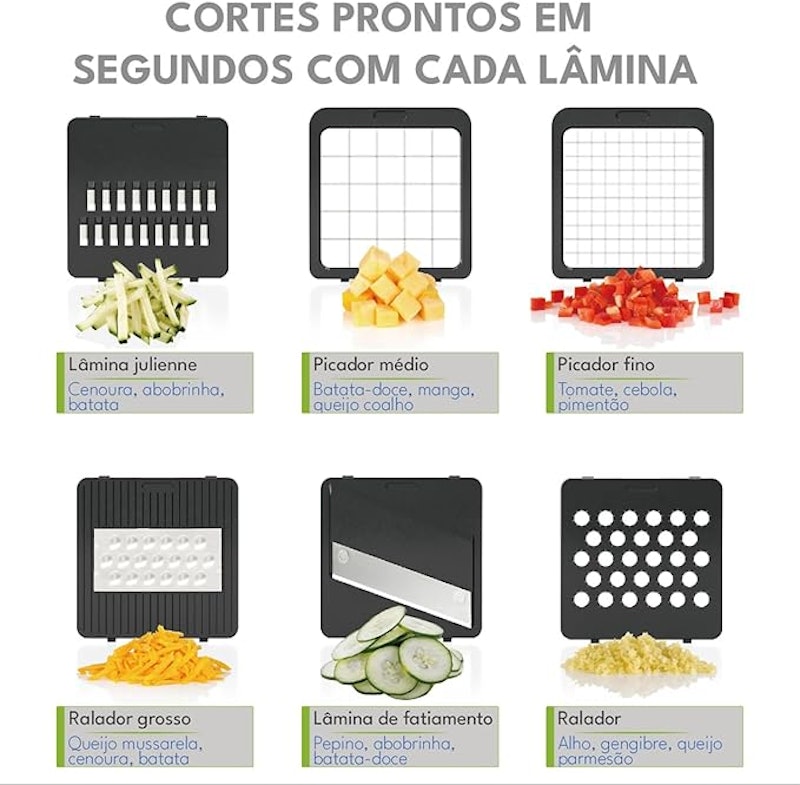 Cortador Multifuncional 6 em 1 2