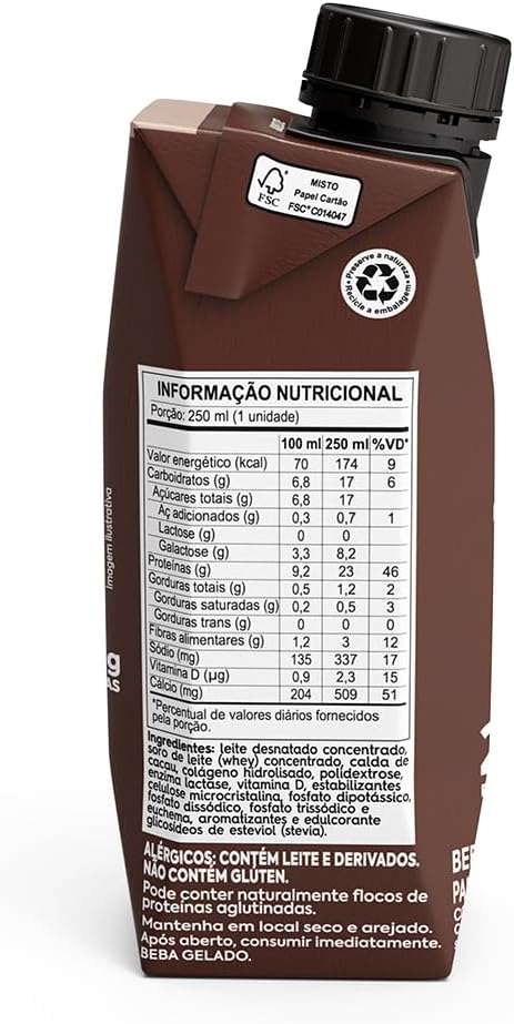 Bebida Protein 23 g Sabor Cacau 250 ml 5