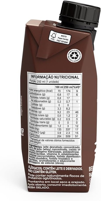 Bebida Protein 23 g Sabor Cacau 250 ml 5