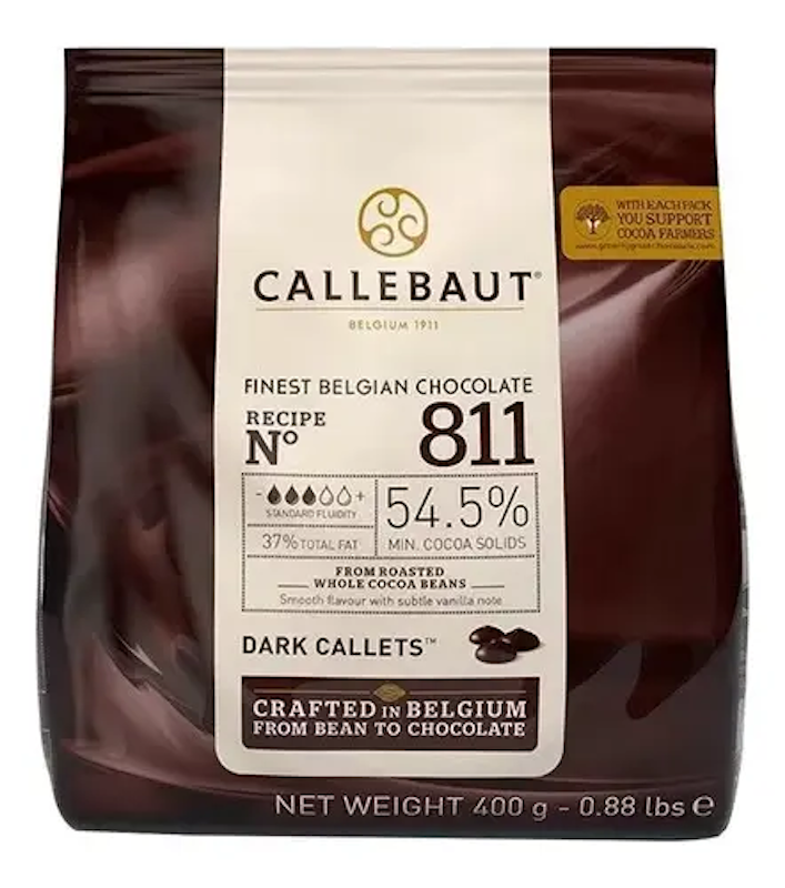 Chocolate Amargo 811 Callebaut 54,5% 1