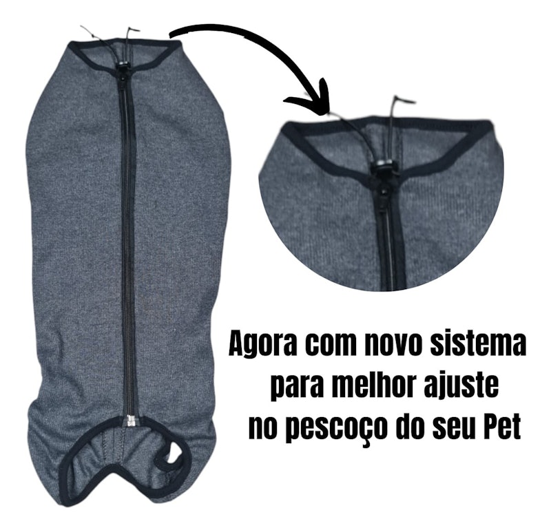 Roupa Protetora Pós-Cirúrgica Pet Macho Fêmea Tam. 00 ao 10 4