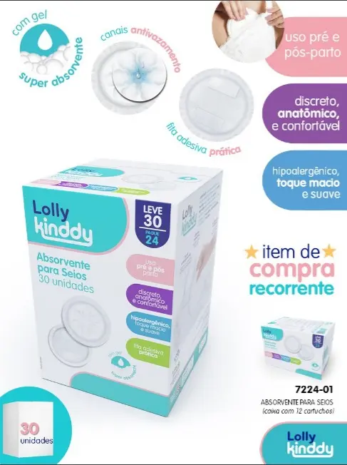 Absorvente para Seios   5