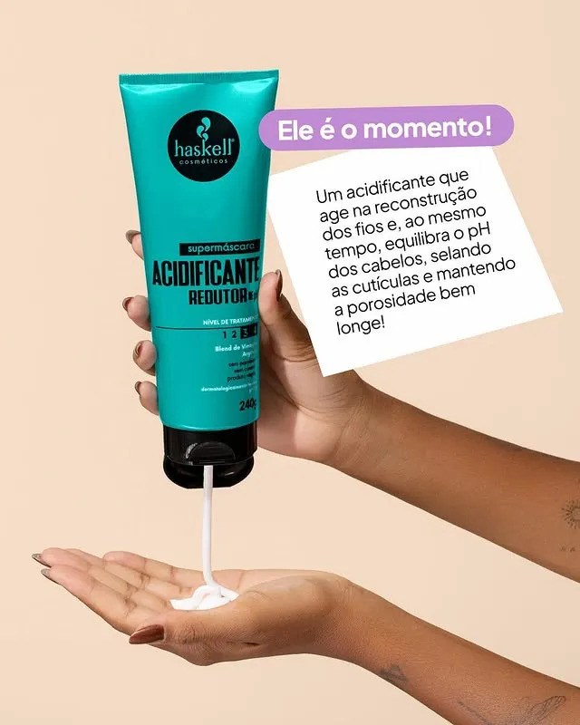 Supermáscara Acidificante Redutor de pH 2