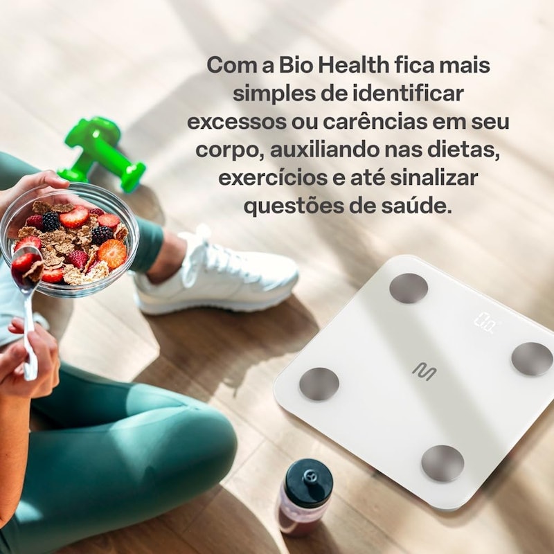 Balança de Bioimpedância Bio Health Multi Saúde 5