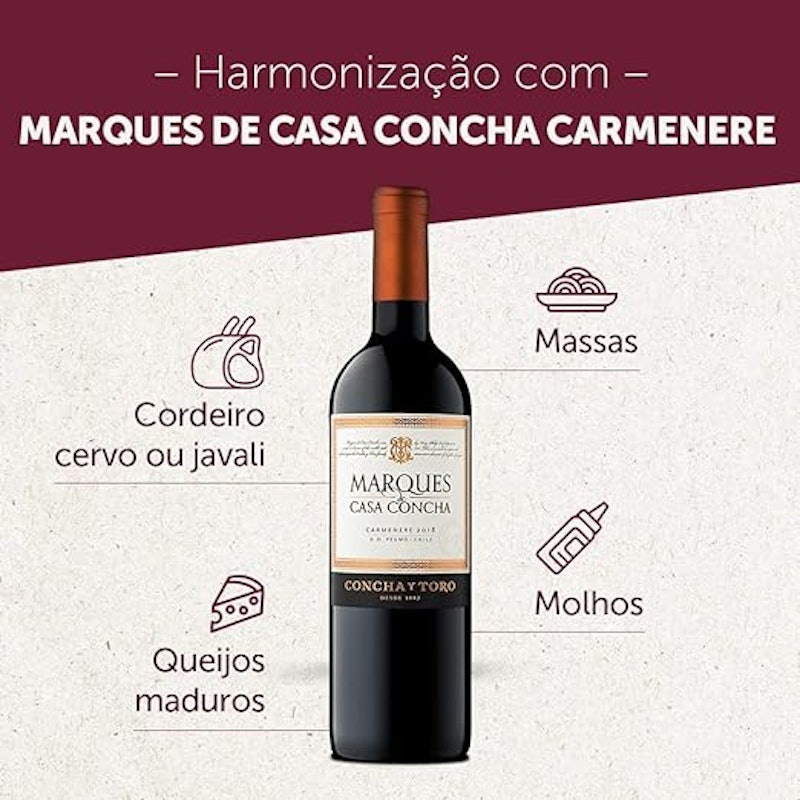 Vinho Marques de Casa Concha Carménère 3